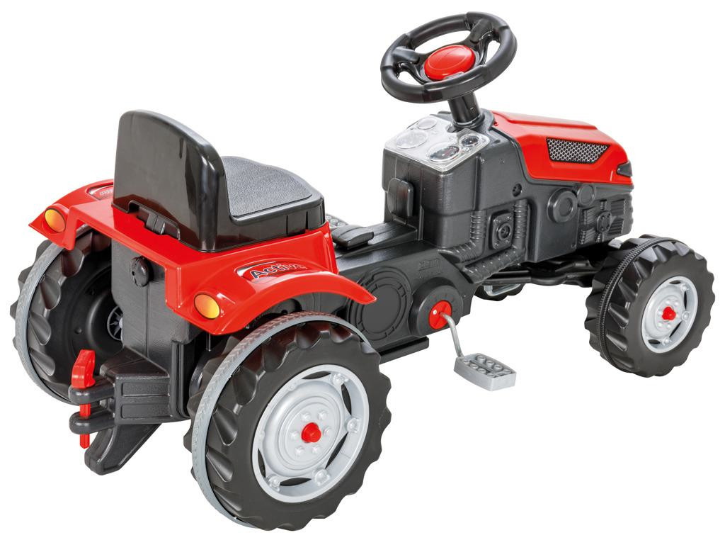 Pilsan Traktor šlapací červený