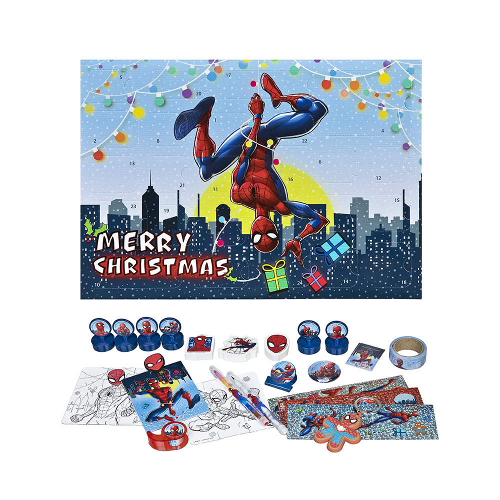 Karton P+P Adventní kalendář Spiderman