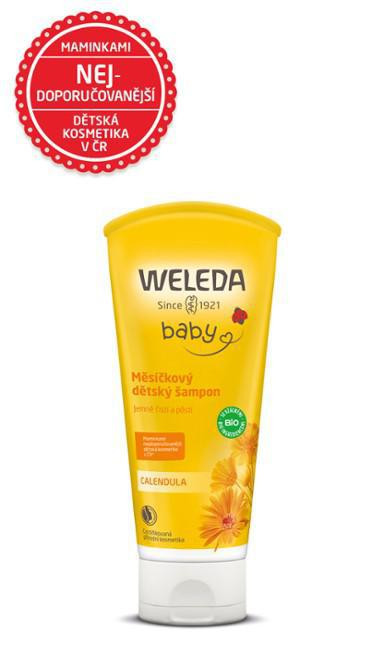 WELEDA, spol. s r.o. Měsíčkový dětský šampón 200 ml Weleda