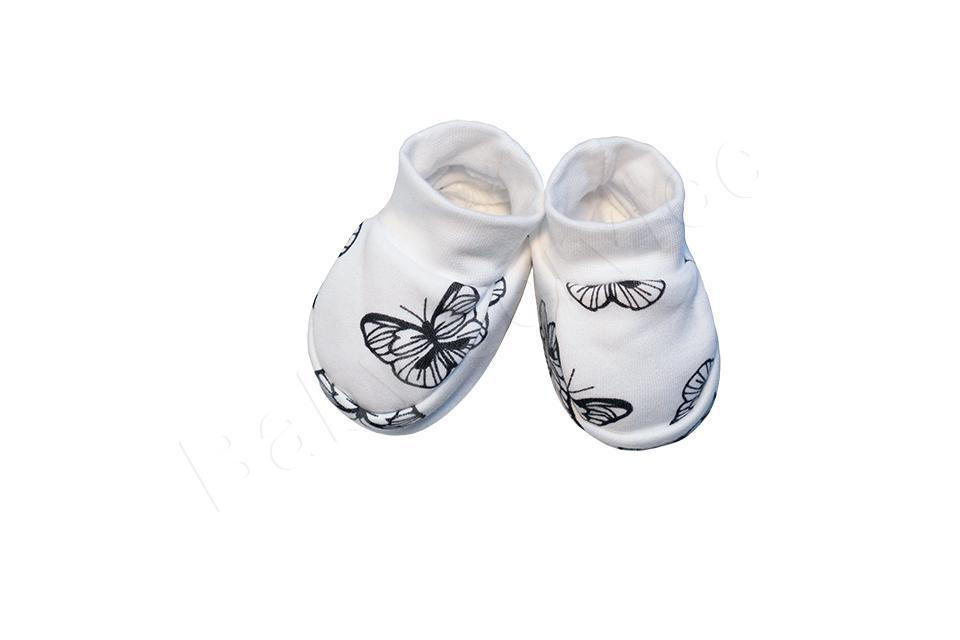 Baby Service Kojenecké bavlněné capáčky Motýlci