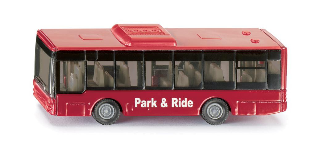 Siku Městský autobus červený