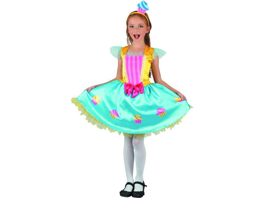 Staň se hvězdou karnevalu Kostým na karneval - cupcake, 130 - 140 cm