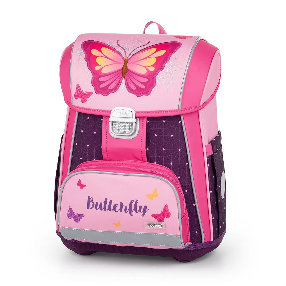 Školní batoh Premium Motýl