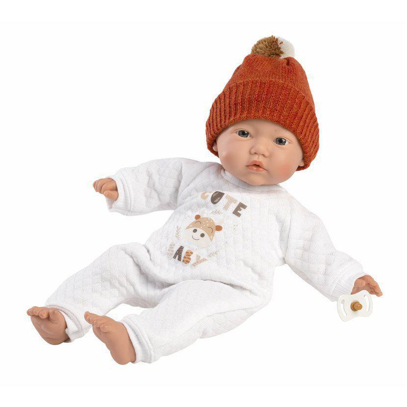 Llorens Little Baby 63304 - Realistická panenka s měkkým tělem 32 cm