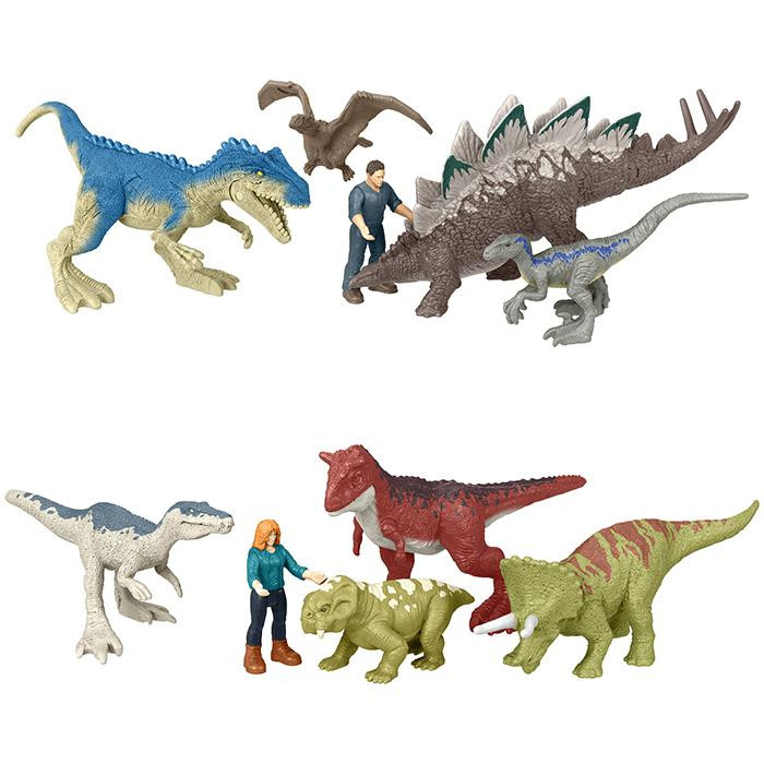 Mattel Jurský Svět Mini dinosaurus 2 ks