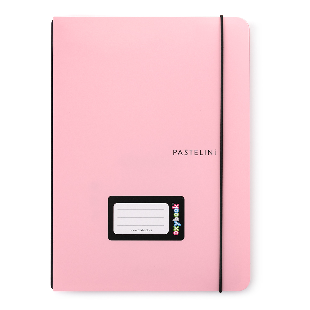 Karton P+P Sešit PP Oxybook A5 40 listů PASTELINI růžová