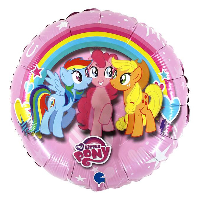 Grabo Fóliový nafukovací balónek My Little Pony kruh 18"/46 cm