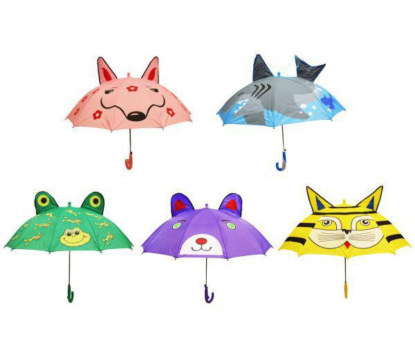 Wiky Deštník s ušima zvířátka 47 cm