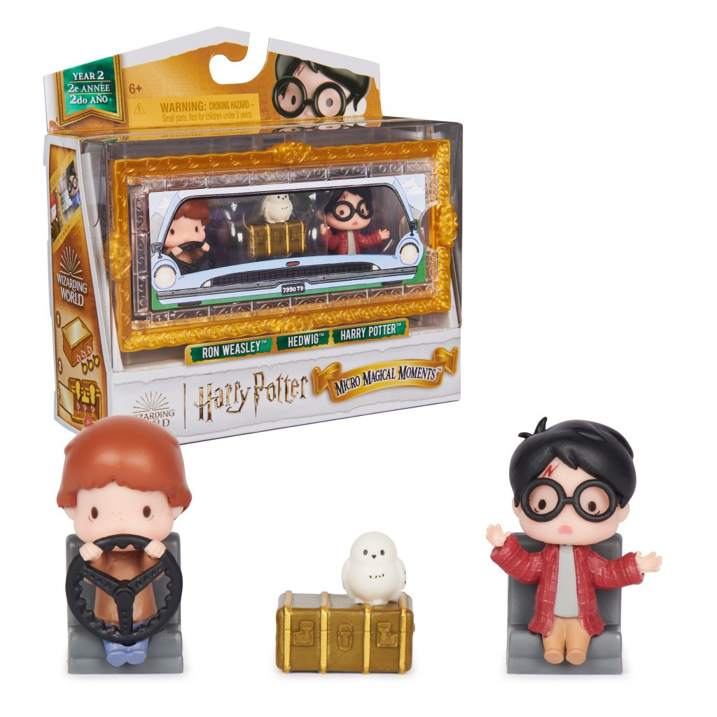 Spin master Harry Potter dvojbalení mini figurek Harry a Ron s doplňky