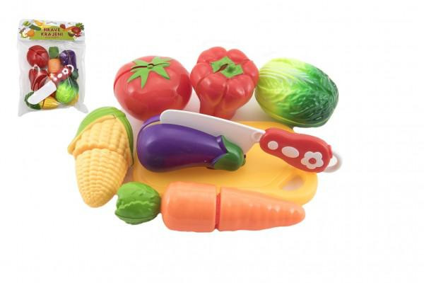 Teddies Zelenina krájecí plast s prkénkem