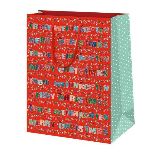 SusyCard Vánoční dárková taška 19,5x28x10 cm