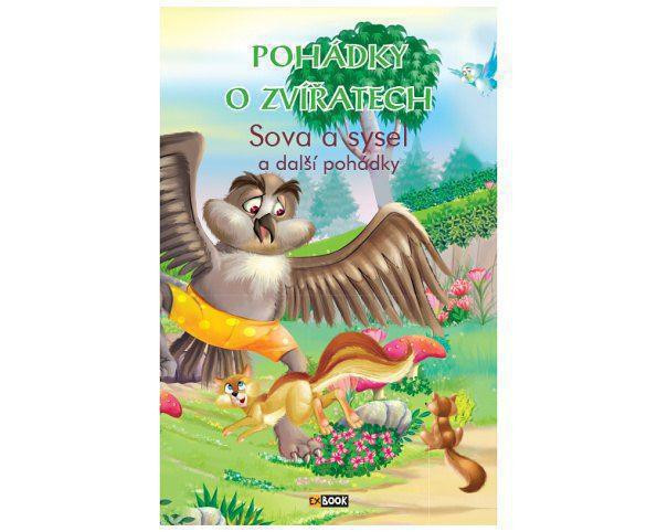 FONI Book Knížka Pohádky o zvířatech Sova a sysel