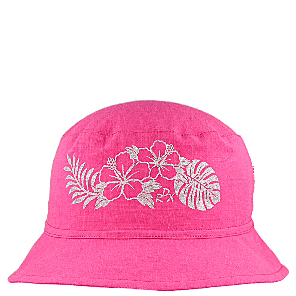 RDX Dívčí letní klobouk Květy Růžový