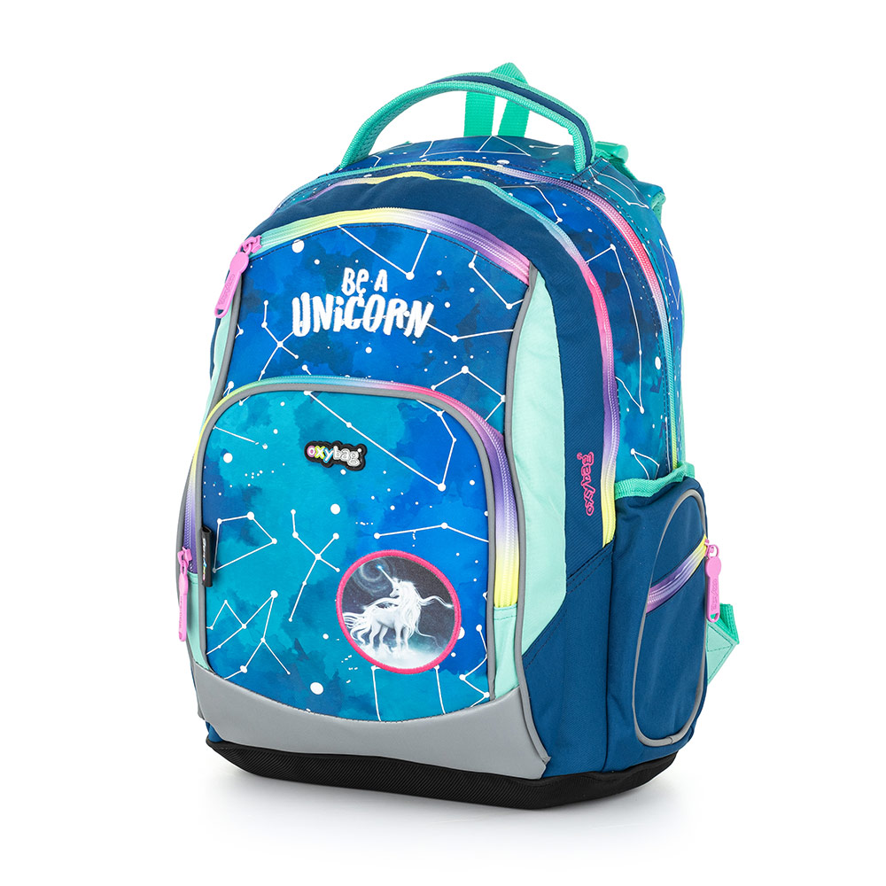 Karton P+P Školní batoh Oxy Go Unicorn pattern
