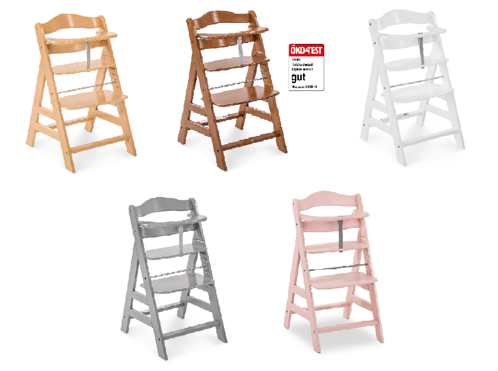 Hauck Jídelní dřevená židle Alpha+