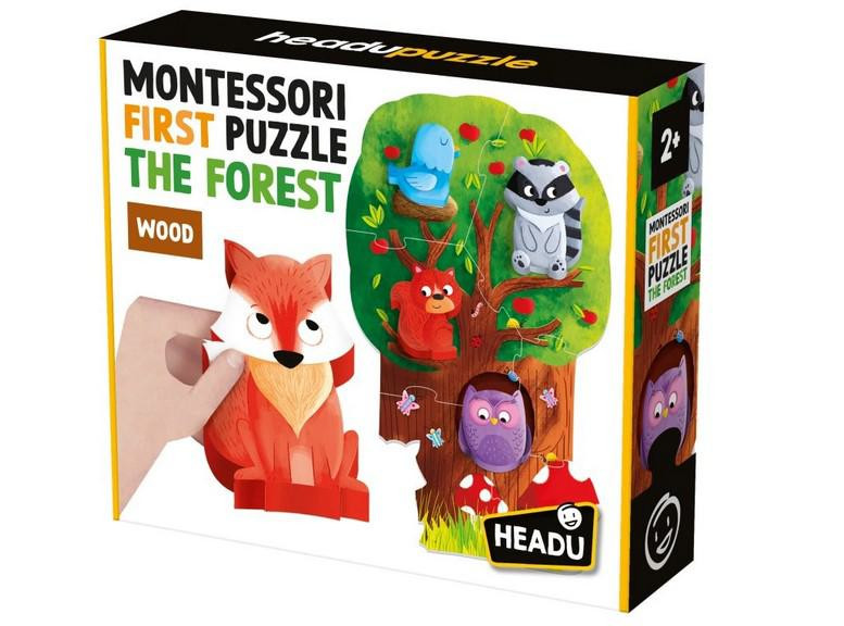 Headu Montessori Moje první puzzle - Les EN