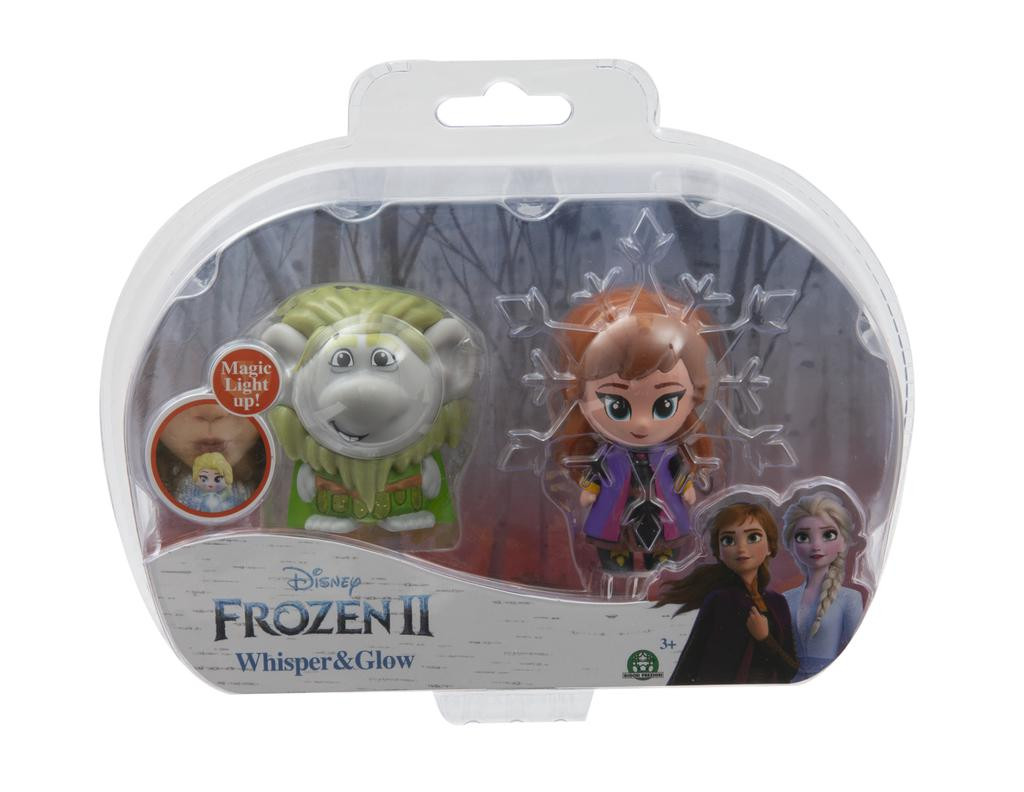 Giochi Preziosi Frozen 2: 2-pack svítící mini panenka - Pabbie & Anna Travelling