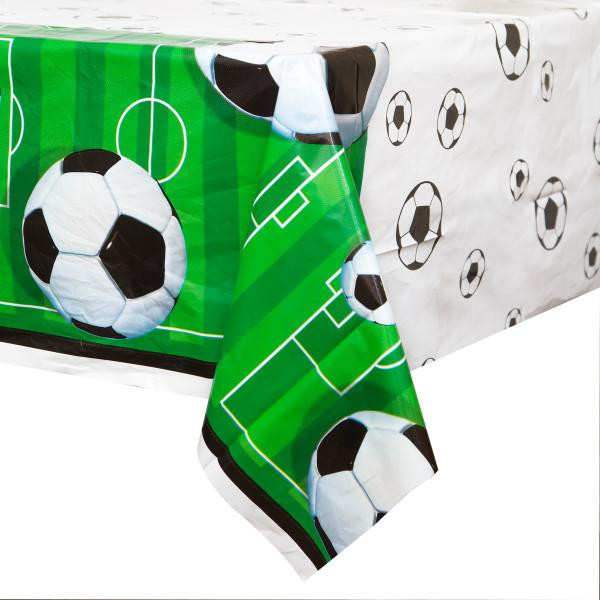 UNIQUE Ubrus plastový ,,3D fotbal" 137x213 cm