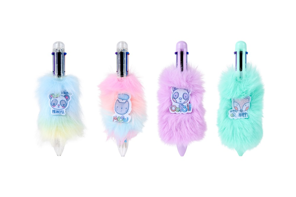 Karton P+P Tužka s 6 barvami - plyšová