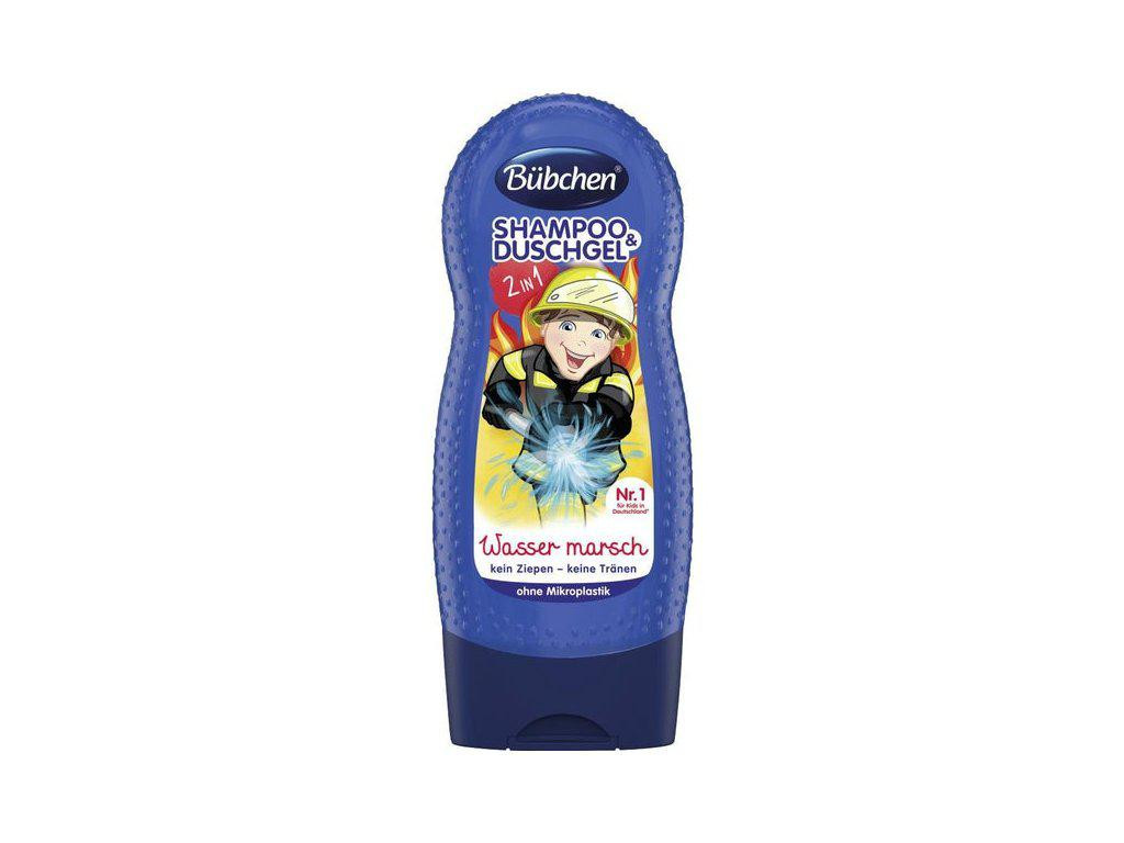 Bübchen Šampon a sprchový gel - Hasič 230 ml Kids