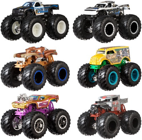 Mattel Hot Wheels Monster trucks demoliční duo FYJ64