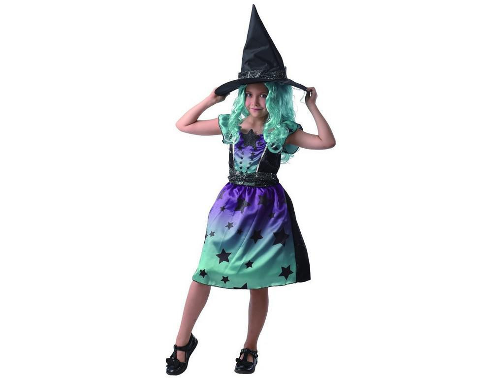 MADE Kostým na karneval - čarodějnice 120 - 130 cm