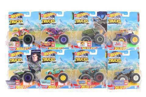 Mattel Hot Wheels Monster trucks kaskadérské kousky FYJ44