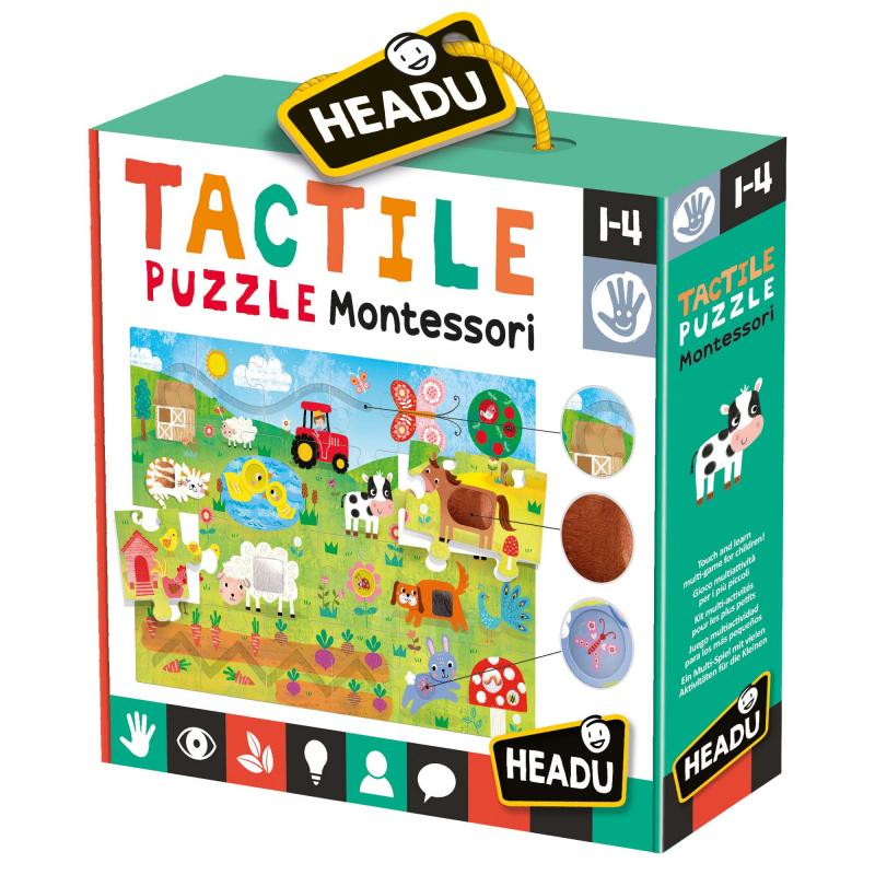Headu HEADU: Montessori hmatové puzzle