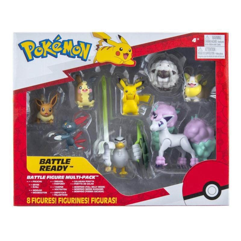 JAZWARES Pokémon figurky multipack (8-pack)