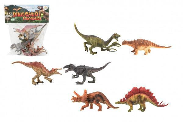 Teddies Dinosaurus 15-16 cm 6 ks