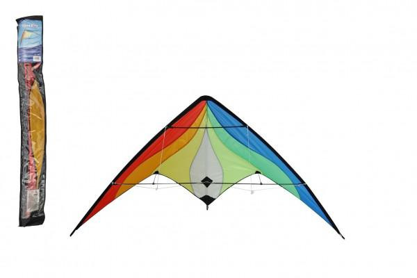Teddies Drak létající nylon 160x80 cm barevný