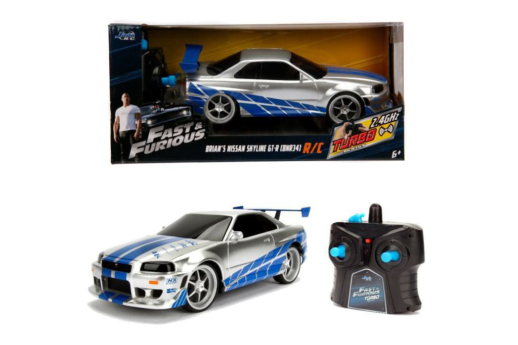 Jada Rychle a zběsile RC auto Nissan Skyline 1:24