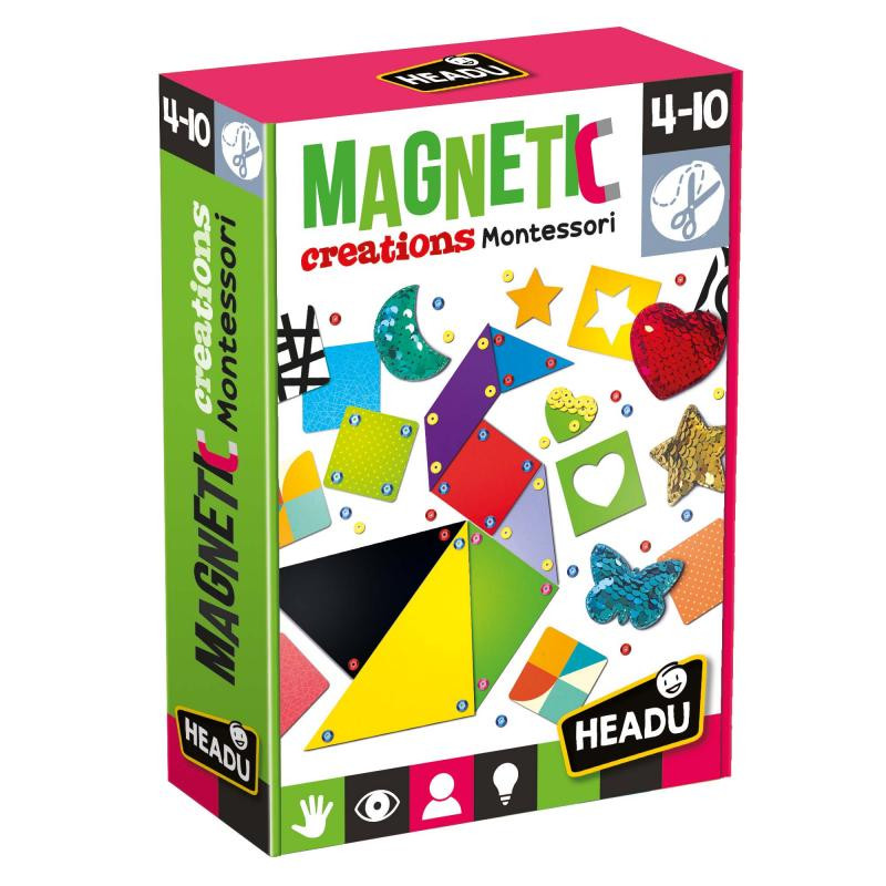 Headu HEADU: Montessori magnetické výtvory