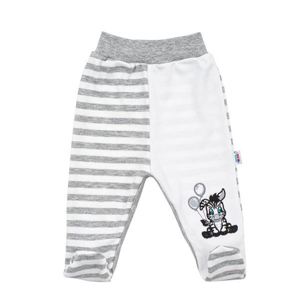 NEW BABY Kojenecké bavlněné polodupačky New Baby Zebra exclusive