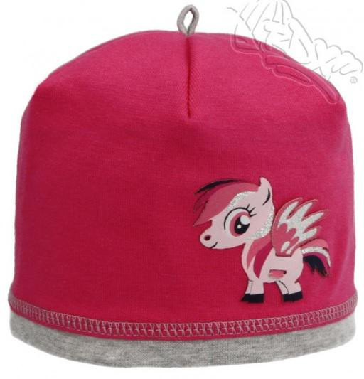 RDX Dívčí růžová čepice jaro-podzim Ponny