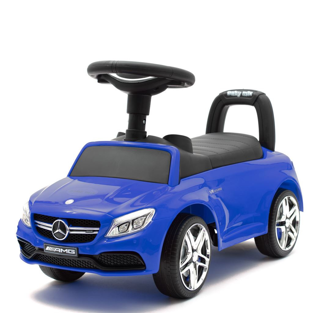 BABY MIX Odrážedlo Mercedes Benz AMG C63 Coupe Baby Mix modré