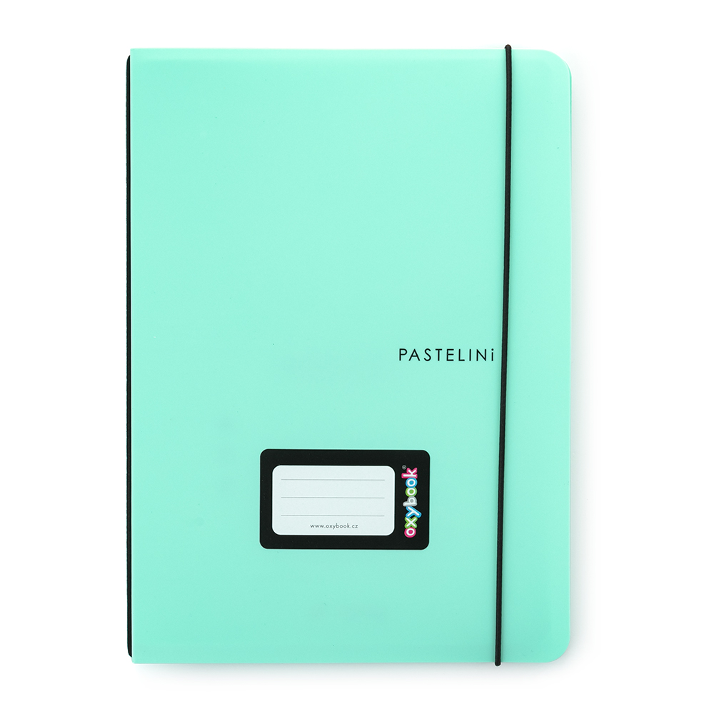 Karton P+P Sešit PP Oxybook A5 40 listů PASTELINI zelená