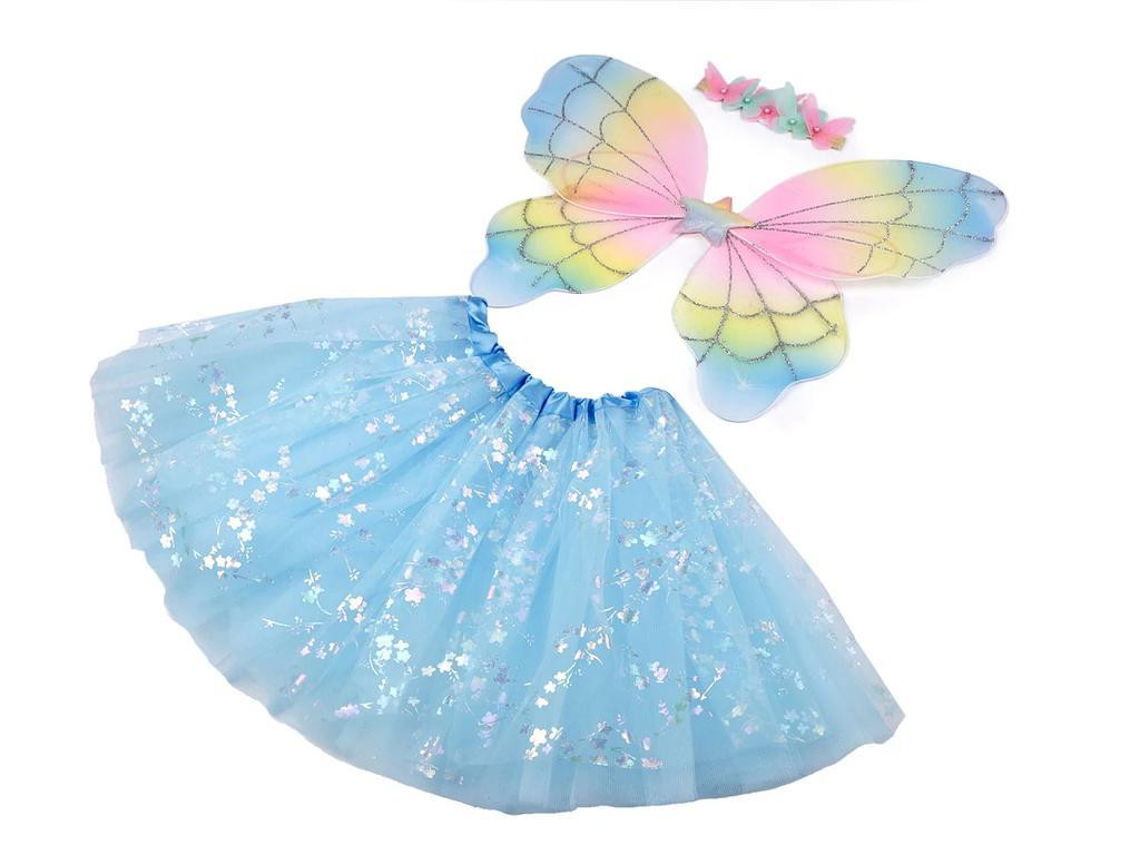 Stoklasa Karnevalový kostým Motýl modrá