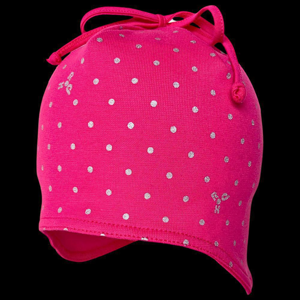 RDX Dívčí nasazovací čepice Růžová s puntíky