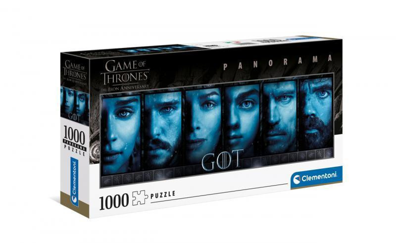 Clementoni Puzzle 1000 dílků Panorama - Game of Thrones