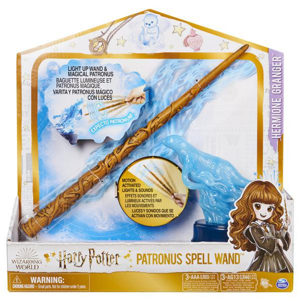 Spin master Harry Potter hůlka Hermiony se svítícím patronem