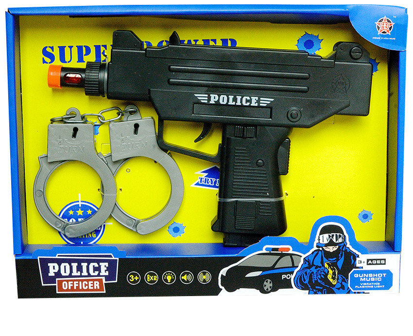 Mac Toys Policejní pistole s pouty
