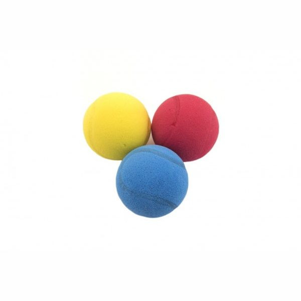 Teddies Soft míčky na softtenis pěnový průměr 7 cm 3 ks