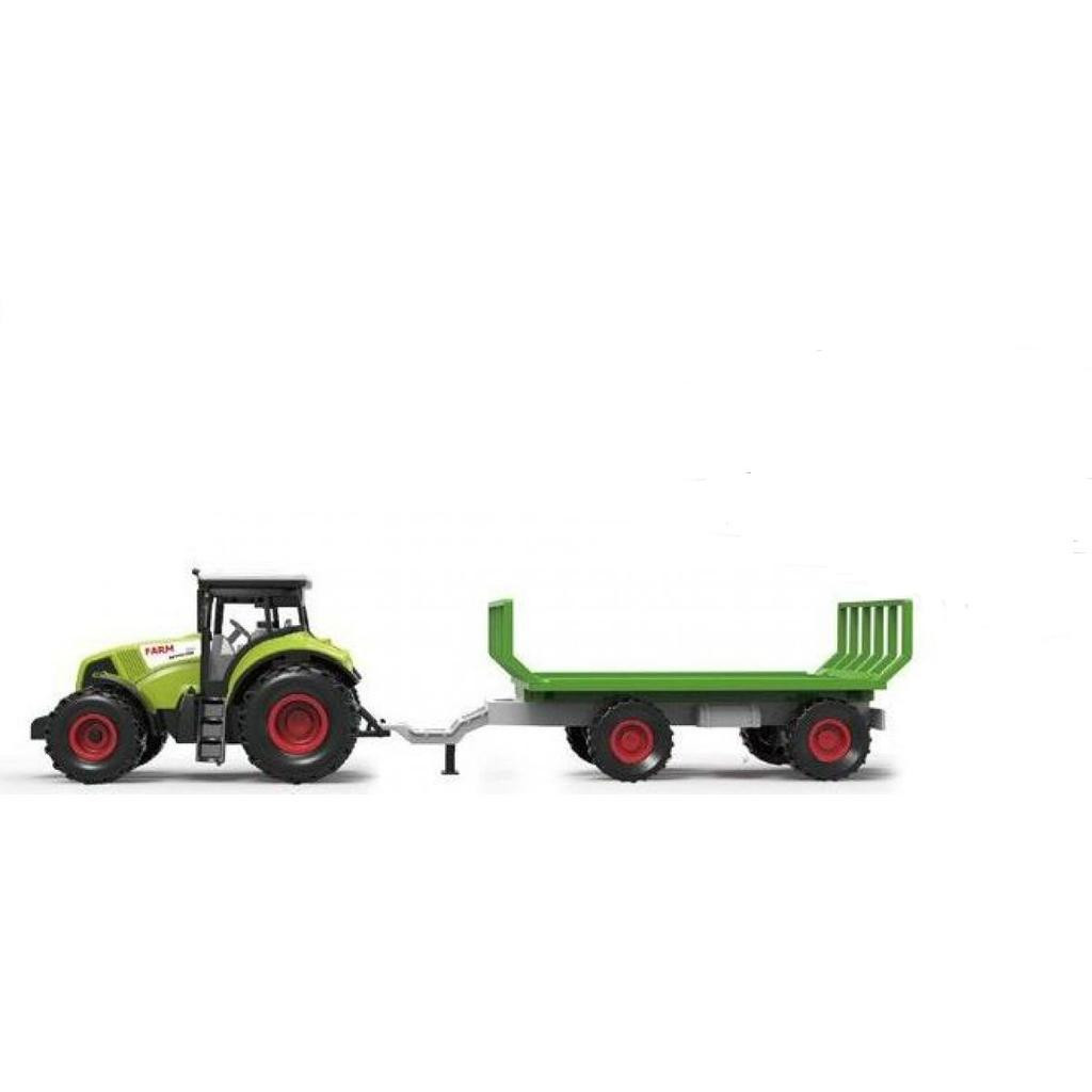 Farm Collection Traktor s přívěsem se zvukem a světlem