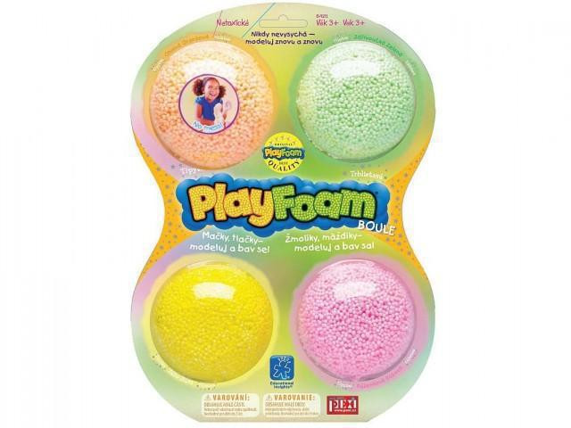 Pexi PlayFoam Boule 4pack-Třpytivé