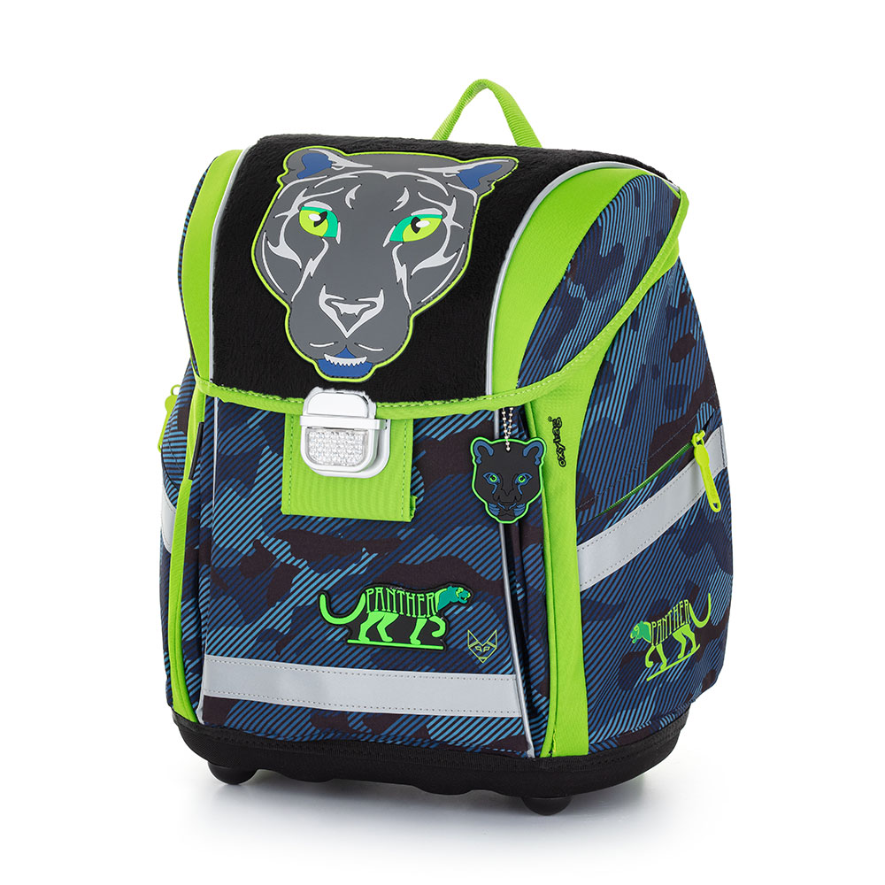 Karton P+P Školní batoh Premium Light Panter