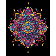 Diamantové malování Neon Mandala Diamond Dotz
