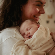 Plena zavinovací 120x120 cm Husa Newborn Naturals Little Dutch