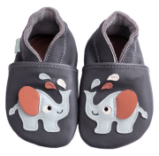 Kožené capáčky Barefoot Vel. XXL (2-3 roky) Hopi Hop