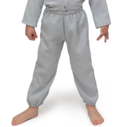 Dětské mušelínové kalhoty Luca Dove Grey Esito
